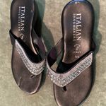 Italian Shoemakers #202 ITALIAN SHOEMAKER Crystal Sandals Photo 6