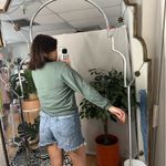 Madewell Crew Neck Long Sleeve Knit Top Green Photo 3