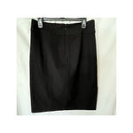 White House | Black Market Pencil Skirt Black Side slit buttons Zip Closure 10 Photo 1