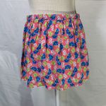 Abercrombie & Fitch Pink Floral Mini Skirt Size Medium Photo 2