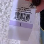 CeCe  Floral Ruffle Sleeve A-Line Dress Photo 4