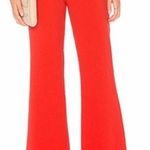 C/MEO COLLECTIVE Red High Waisted Flare Pants Photo 2