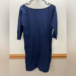 Lilly Pulitzer  Navy Cotton Shirt Dress Size Small Photo 3