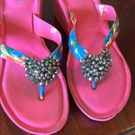 Gianni Bini  Pink Jeweled Sandals Photo 3