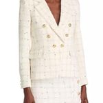 Generation Love NWT Generational Love Eliza Windowpane Tweed Blazer Photo 0