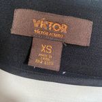 Victor Alfaro White Black Colorblock Skirt Size X Small Photo 4