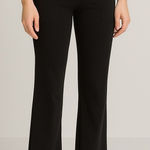 YOGA Women's Black Wide Leg High Waist Lounge Pants Medium Size undefined Photo 0