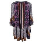 Free People  Patterned Multicolor Dress Photo 6
