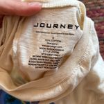 Urban Outfitters JOURNEY BAND MUSIC DEPARTURE CREAM LONG TEE SHIRT MIDI DRESS Photo 4