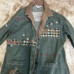 Vintage Embroidered Denim Shirt Size M Photo 1