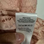 Rachel Zoe Estelle Dress Open Back Lace Dress In Blush SP15G03 Size 12 Photo 7