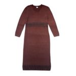 Peruvian Connection Long Sleeve Pima Cotton Sweater Dress Tribal Size XS Photo 1