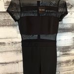 NWT Boutique Black Mesh Romper Size M Photo 2