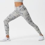 Lululemon Wunder Under High Rise Dual Shibori Antique Leggings Size 8 Photo 2