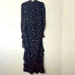 We Wore What  Polkadot Floral ruffle High low Maxi dress M NWT Photo 2