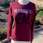 Wound Up Comfy Lightweight Sweatshirt The Struggle is Real Photo 5