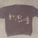 Urban Outfitters Project Social T Skateboard Skeletons Sweatshirt Photo 2