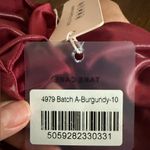 Oh Polly ‎ Burgundy Cut-Out Dress Size 6 Photo 6