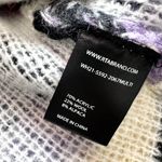 RTA stripped sweater wool alpaca black red green size M S1 Size M Photo 6