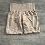 NVGTN Beige Pro Seamless Shorts Photo 1