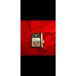 Diane Von Furstenberg  Red Pencil Skirt Women’s 12 Zip Back Knee Length Photo 4