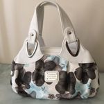 Blue & White Floral Handbag Photo 0