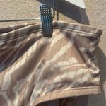 Wild Fable New  Tan Animal Print Bikini Bottoms High Waist High Leg Cheeky 2X NWT Photo 2