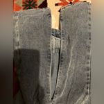 Stitching Puff Sleeve Dress Women's Denim Dresses Blue Size L Photo 11