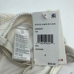 Good American Crinkle Always Fit Twist Bikini Top Textured Ivory 0 US XS Photo 3