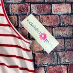 Wishful park Red and white tank top Photo 2