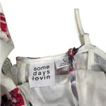 Somedays Lovin  - Mary May Floral Print Midi Jumpsuit in White Photo 2