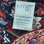 Terra & Sky  Multicolor Patterned Top Photo 9