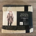 Cashmere Blend Beige Plaid Wrap - Luxurious Fall Fashion Photo 1