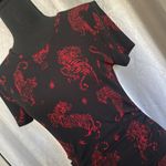 H&M  BODYCON DRAGON DRESS Sz:M Photo 3