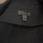 J.Crew Open Front Black Knit Blazer Sz M Photo 5