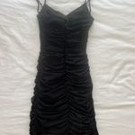 Lucy in the Sky Black Mini Dress Photo 3