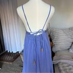 Free People  Lovey Maxi Dress Long Crochet Lace Summer Spring Purple Photo 3