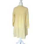 Pamela Love x RTR (Rent The Runway) Yellow Eyelet Dress Women's Size M Cottage Size M Photo 2