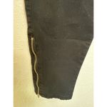 Miss Me Black Cargo Denim Jeans Slim Fit Ankle Zip Embellished EUC Sz 29 Cotton Photo 2