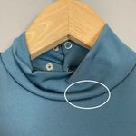 Weissman Dance Costume Adult Medium Velvet‎ Bottom Sleeveless Open Front Skirt Blue Photo 6