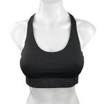 Outdoor Voices Black Scoop Neck Racerback Cutout Yoga Athletic Sports Bra Size S Photo 0