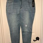 Relativity Size 18 Short Stretch Curvy Skinny Raw Hem Jeans Photo 0