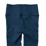 Fabletics  SculpKnit Custom Length Solid High Rise Leggings Navy Blue Sz Large/10 Photo 3