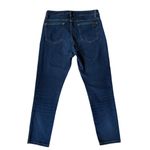 Michael Kors  Izzy Cropped Skinny dark wash stretchy five pocket denim jeans 6 Photo 1