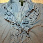 Lauren Jeans Ralph Lauren button down‎ blue long sleeve business casual medium Photo 1