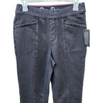 Isaac Mizrahi  Live! Divine Denim Regular Pull-on Ankle Jeans Black Size 4 NWT Photo 2