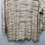 PureJill Marled Chunky Knit Cardigan Womens Large Casual Workwear Cozy Warm Soft Pink Photo 7