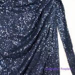 City Chic New!  Athena Maxi sequin Dress navy blue,‎ size 24 Photo 5