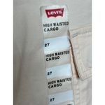 Levi's  NEW High Waist Size 27 Light Pink‎ Cargo Jogger Jeans Photo 3