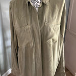 La Ju  green size XXL button down tunic top Photo 0